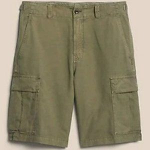 Banana Republic Cotton-Linen 11" Cargo Short